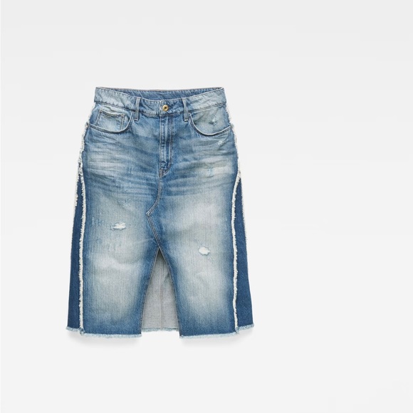 ⭐️ GSTAR RAW SKIRT ⭐️ - Picture 4 of 12